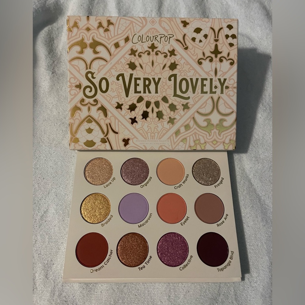 Colourpop: So Very Lovely Eyeshadow Palette